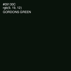#09130C - Gordons Green Color Image